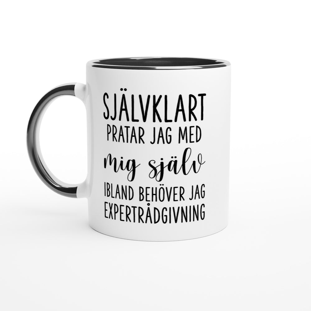 Självklart pratar jag med mig själv