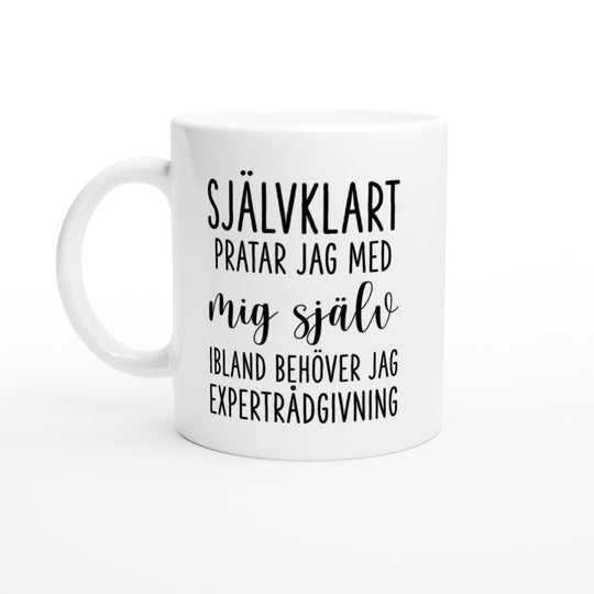Självklart pratar jag med mig själv
