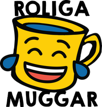 Roliga muggar logotyp