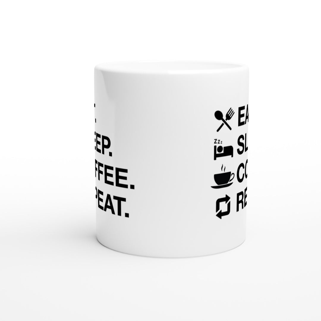 Eat. Sleep. Coffee. Repeat.