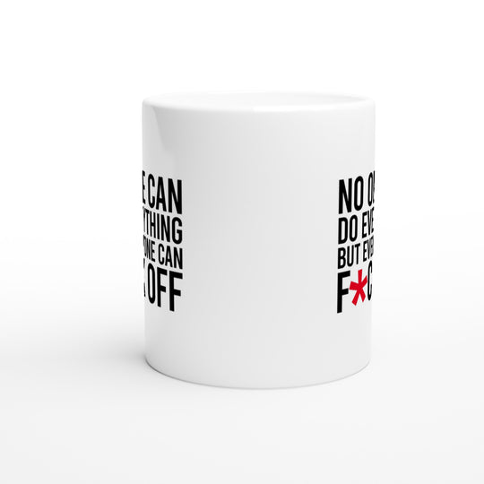 No one can do everything