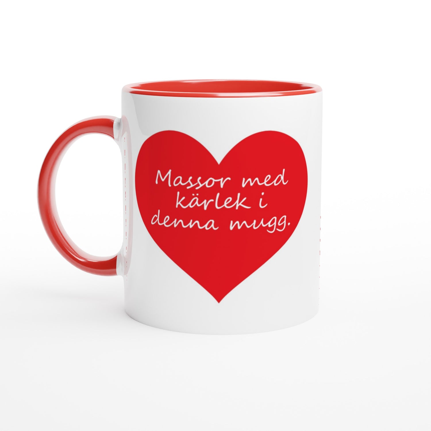 Massor med kärlek i denna mugg