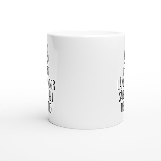 Mitt långfinger säger hej till dig