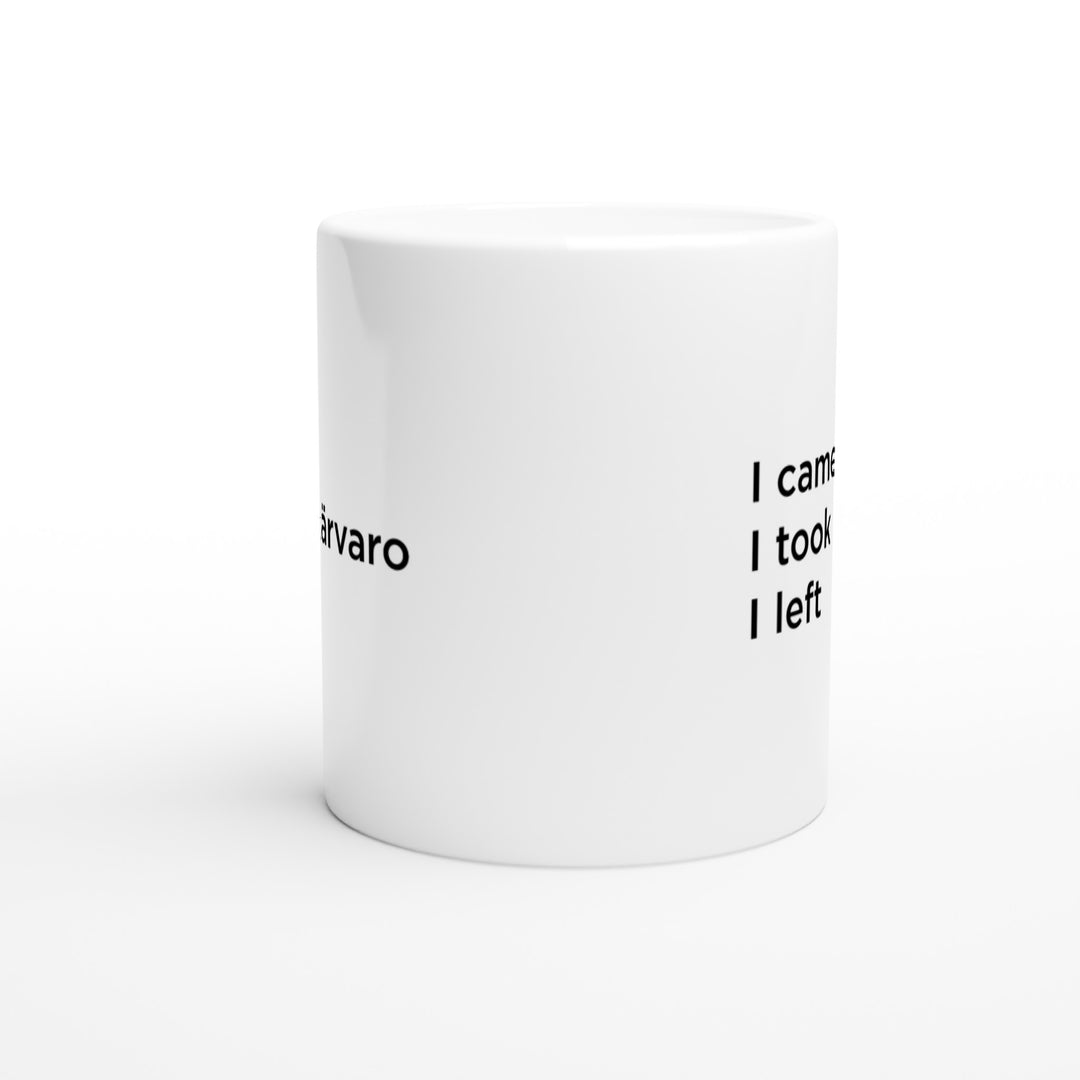 I came, I took närvaro, I left