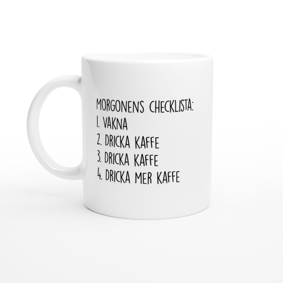 Morgonens checklista