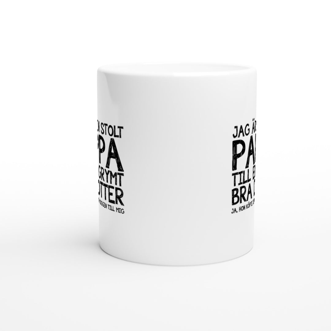 Stolt pappa - grymt bra dotter