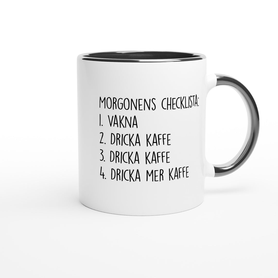 Morgonens checklista