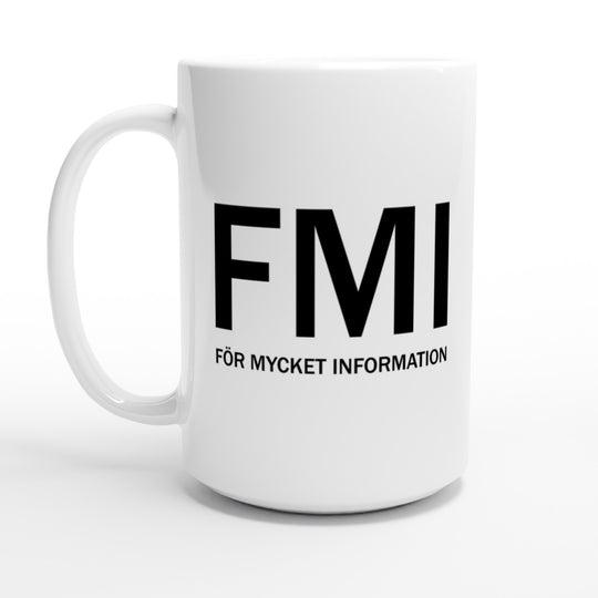 För mycket information