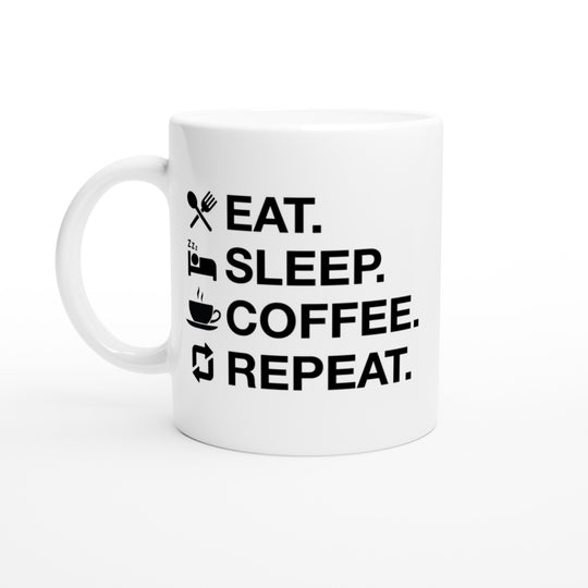 Eat. Sleep. Coffee. Repeat.