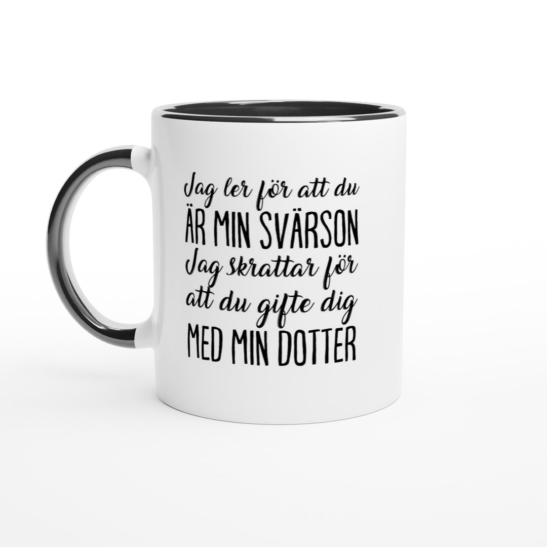 Jag ler för att du är min svärson