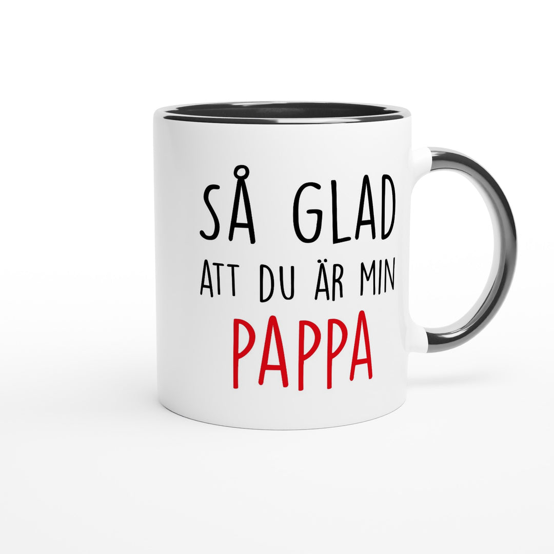 Så glad att du är min pappa