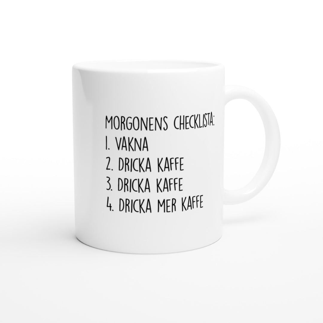 Morgonens checklista