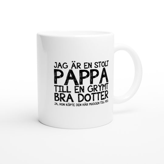 Stolt pappa - grymt bra dotter