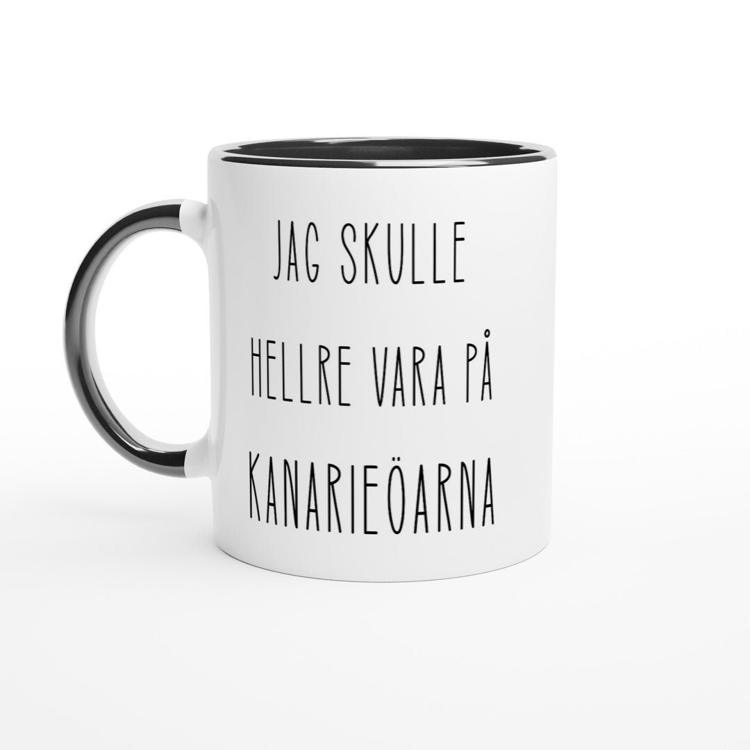 Jag skulle hellre vara på Kanarieöarna