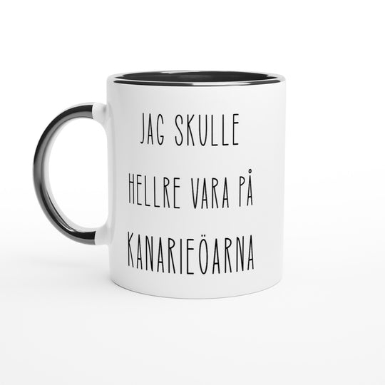 Jag skulle hellre vara på Kanarieöarna