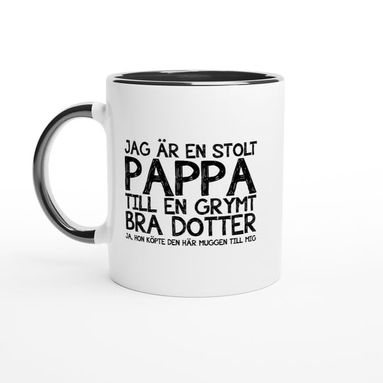 Stolt pappa - grymt bra dotter