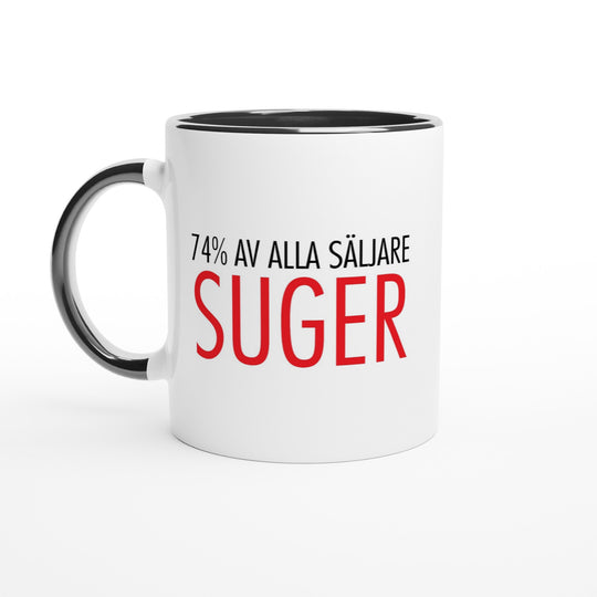 74% av alla säljare suger