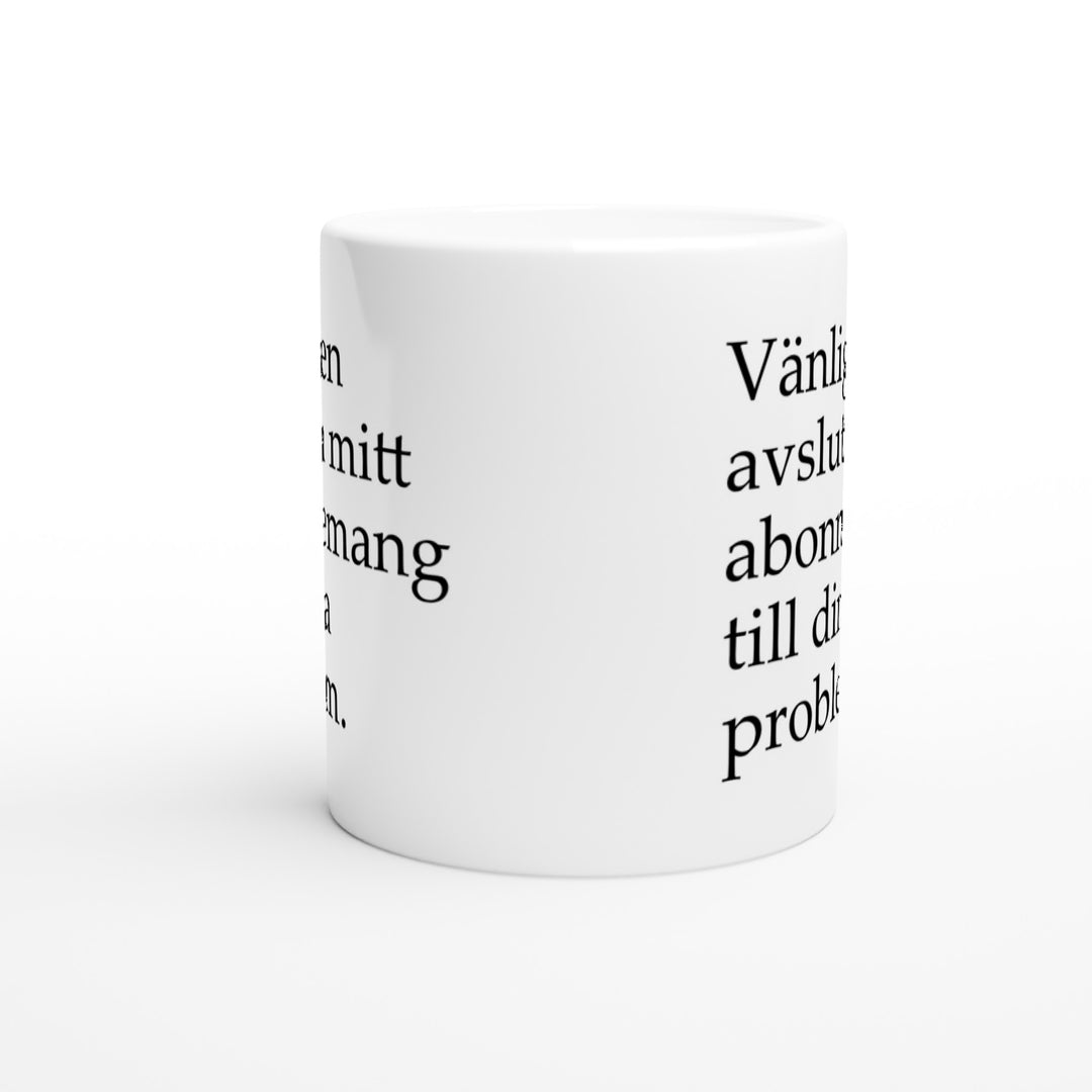 Avsluta mitt abonnemang