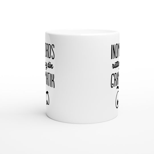 Inombords rättar jag din grammatik