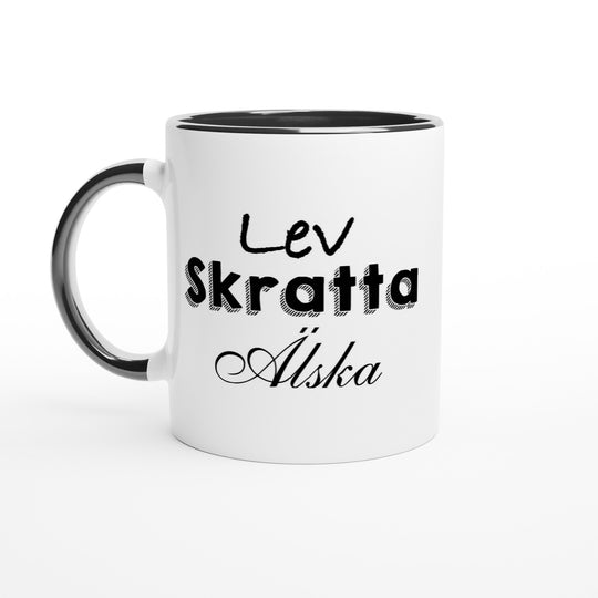 Lev skratta älska