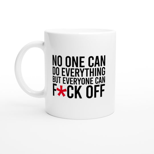 No one can do everything