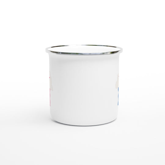 Glatt moln och regnbåge