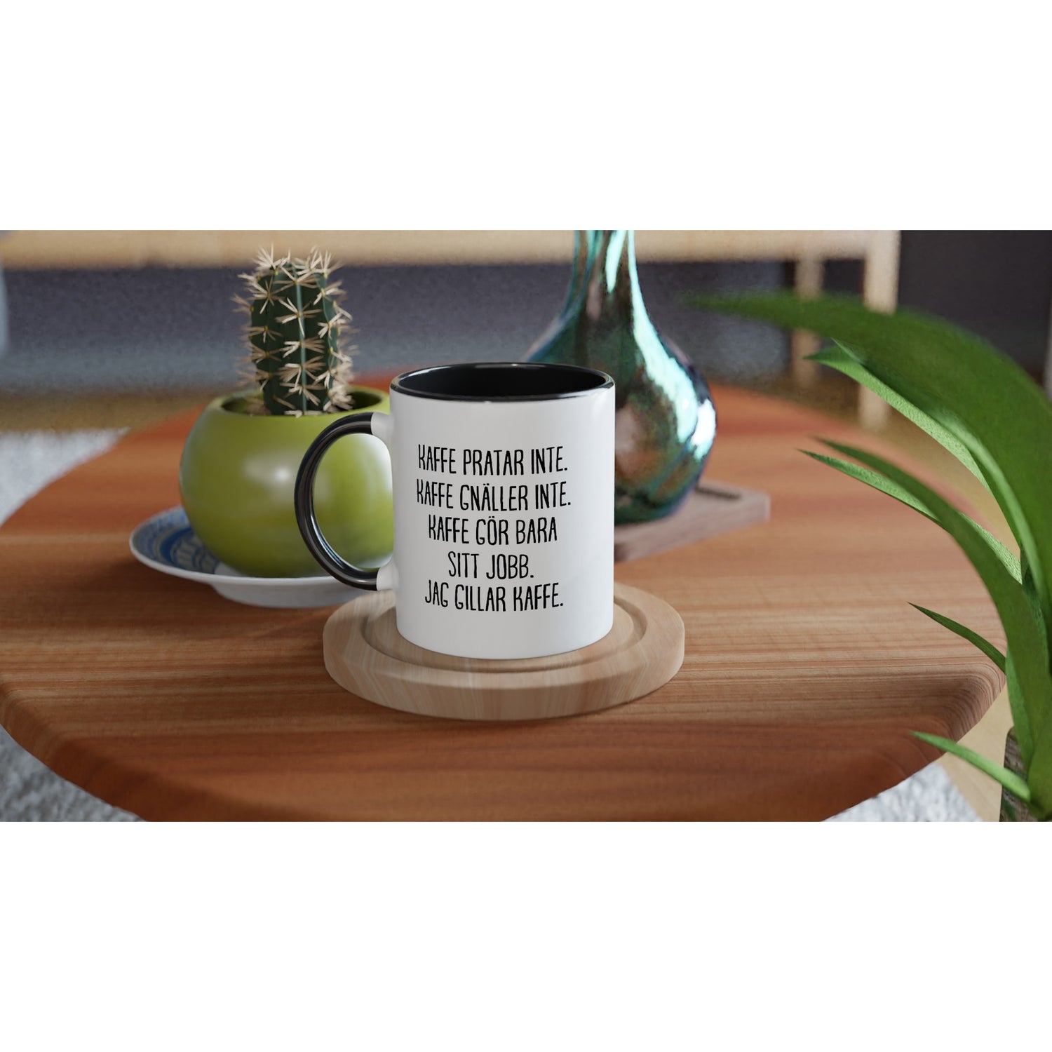Kaffe gnäller inte - jag gillar kaffe
