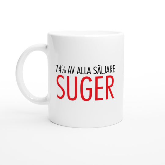 74% av alla säljare suger
