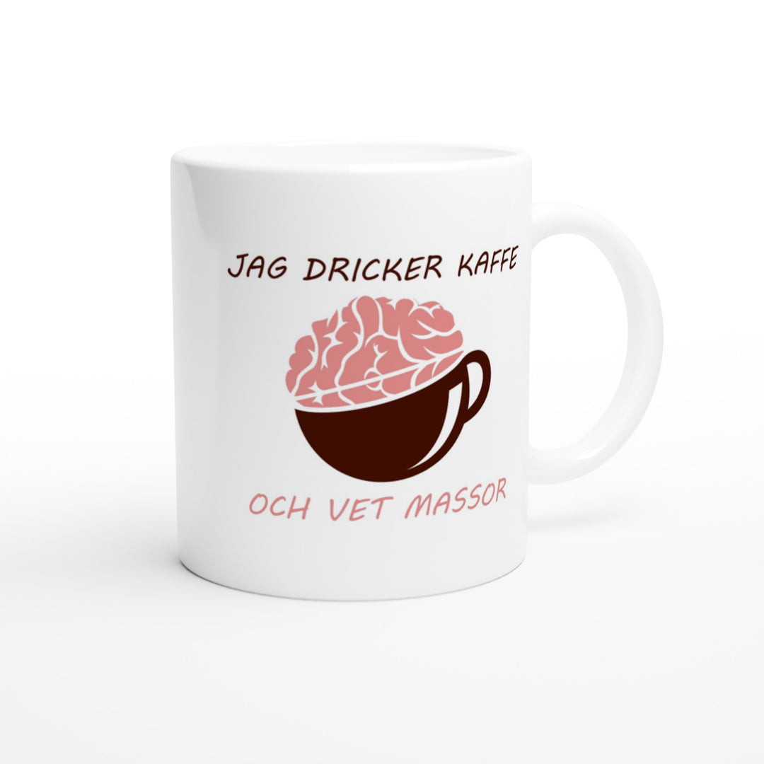 Jag dricker kaffe och vet massor