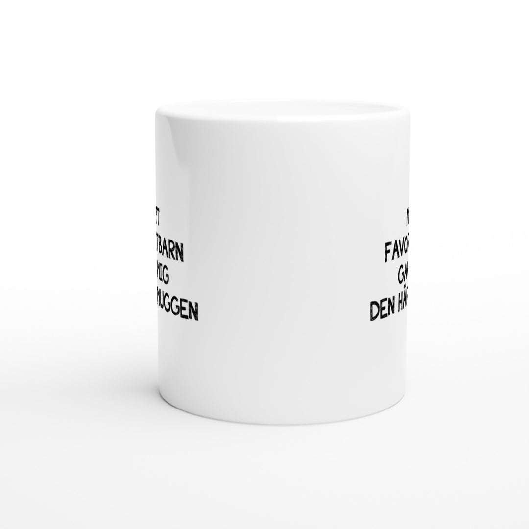 Mitt favoritbarn gav mig muggen