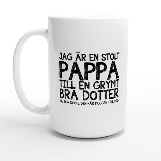 Stolt pappa - grymt bra dotter