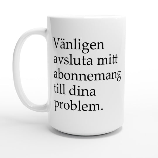 Avsluta mitt abonnemang