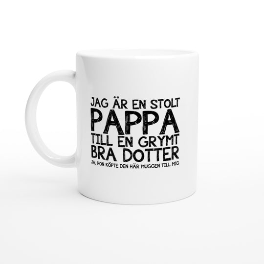 Stolt pappa - grymt bra dotter