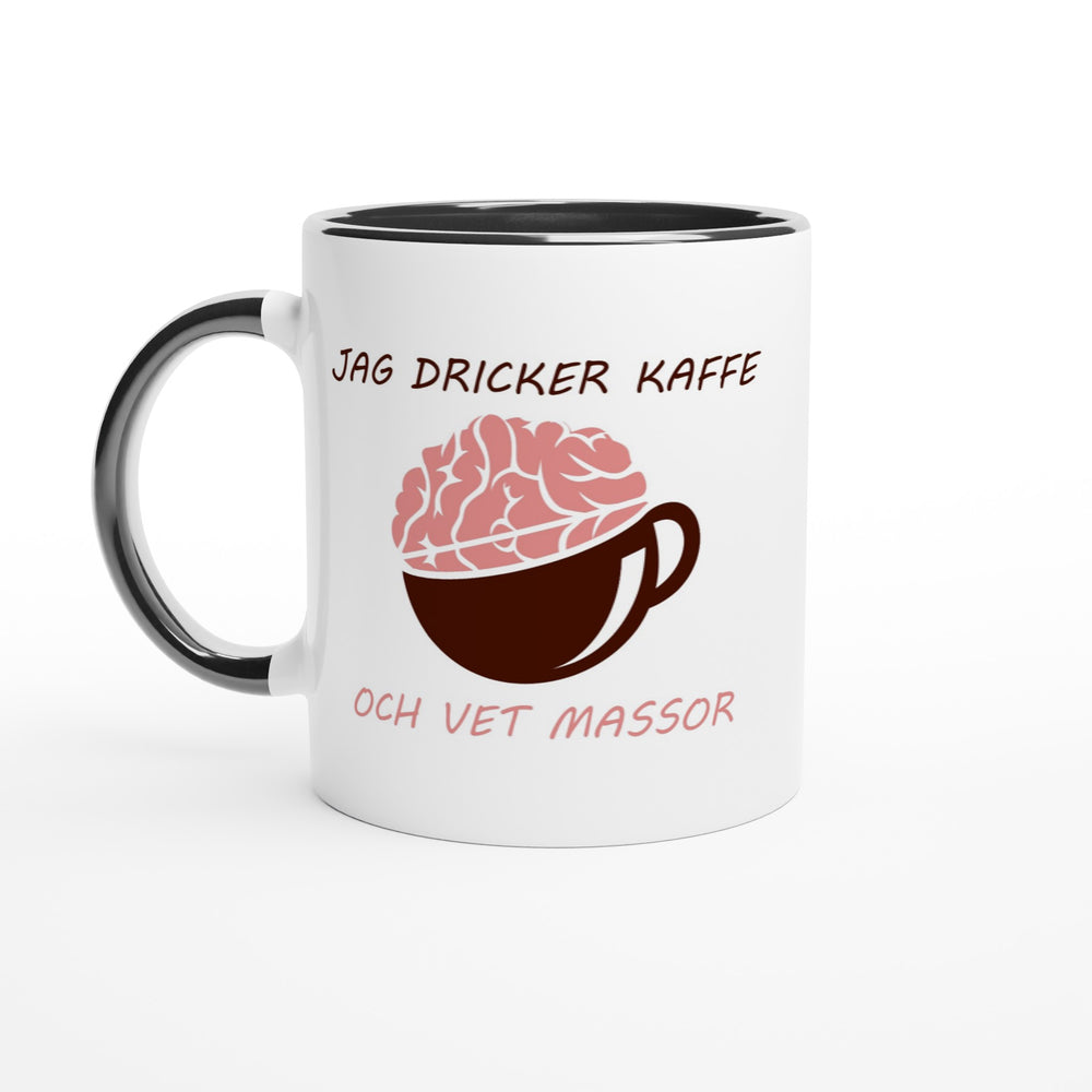 Jag dricker kaffe och vet massor