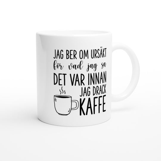 Jag ber om ursäkt