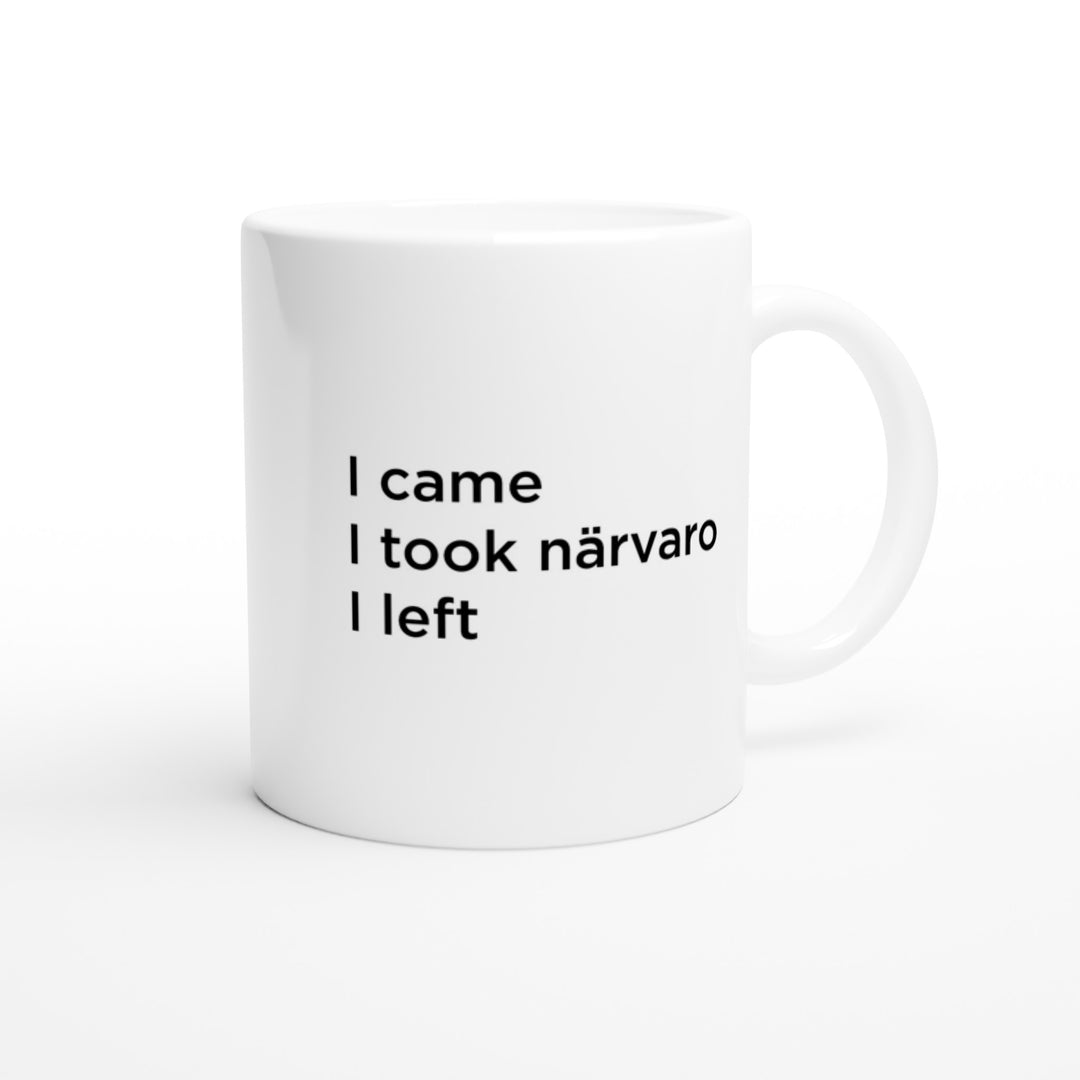I came, I took närvaro, I left