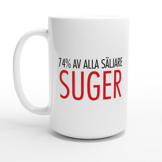 74% av alla säljare suger