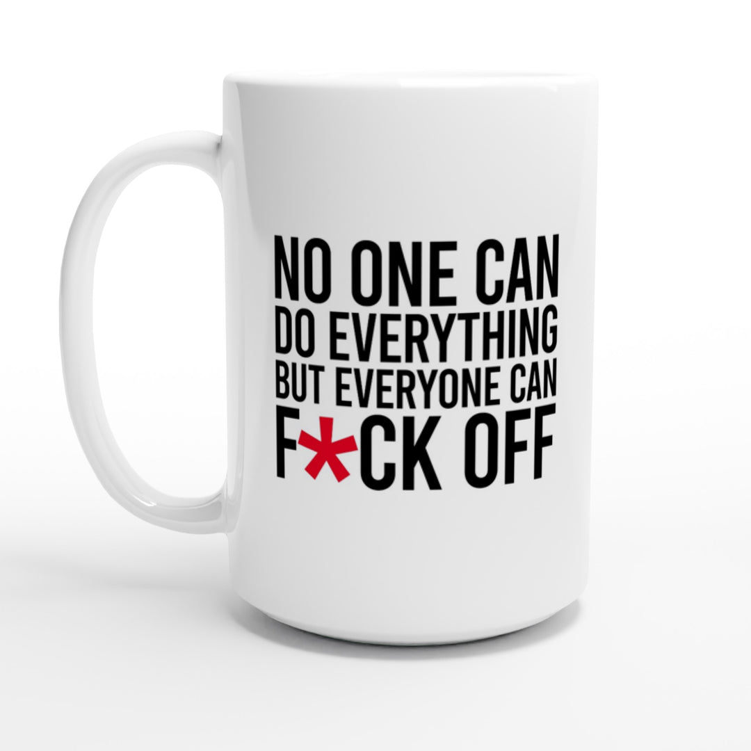 No one can do everything