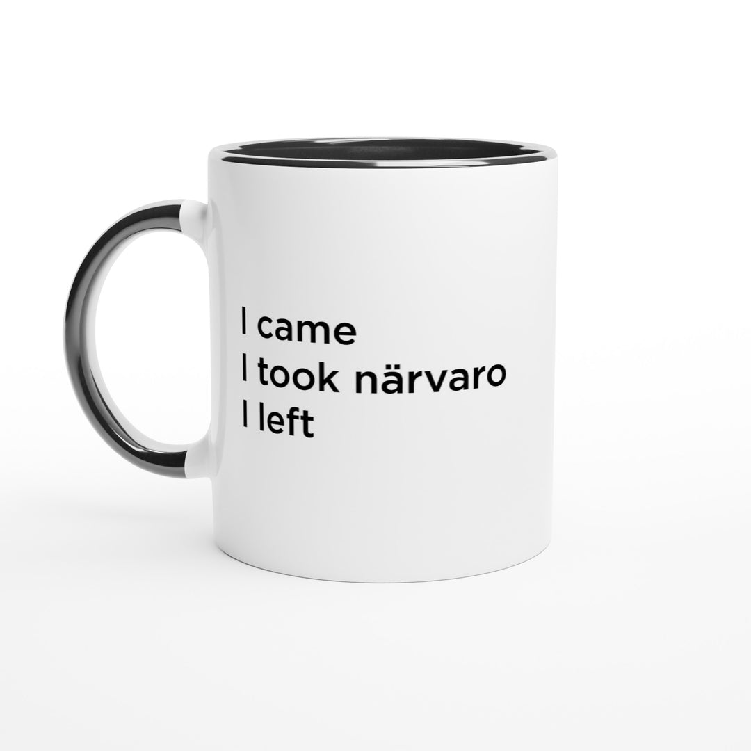 I came, I took närvaro, I left